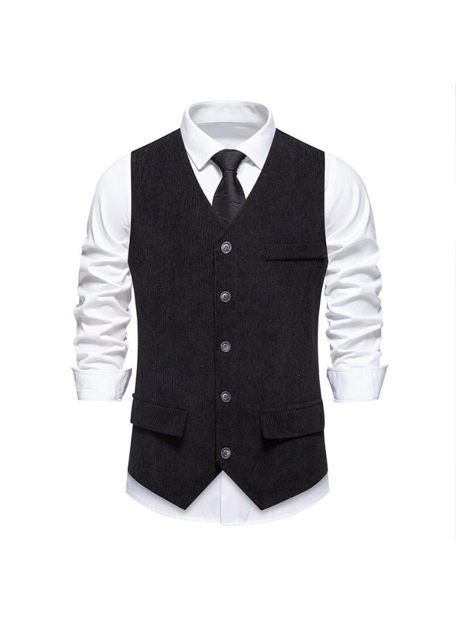 Shougu New Fashionable Casual Men's Suit Vest  - Image 1