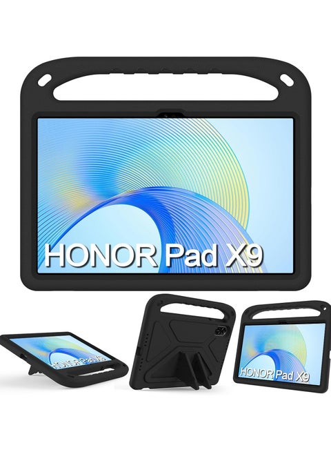 متوافق مع حافظة Honor Pad X9 / X8 Pro مقاس 11.5 بوصة 2023 للأطفال، حافظة واقية خفيفة الوزن مضادة للصدمات وصديقة للأطفال من مادة EVA، غطاء تابلت عالي التحمل بمقبض