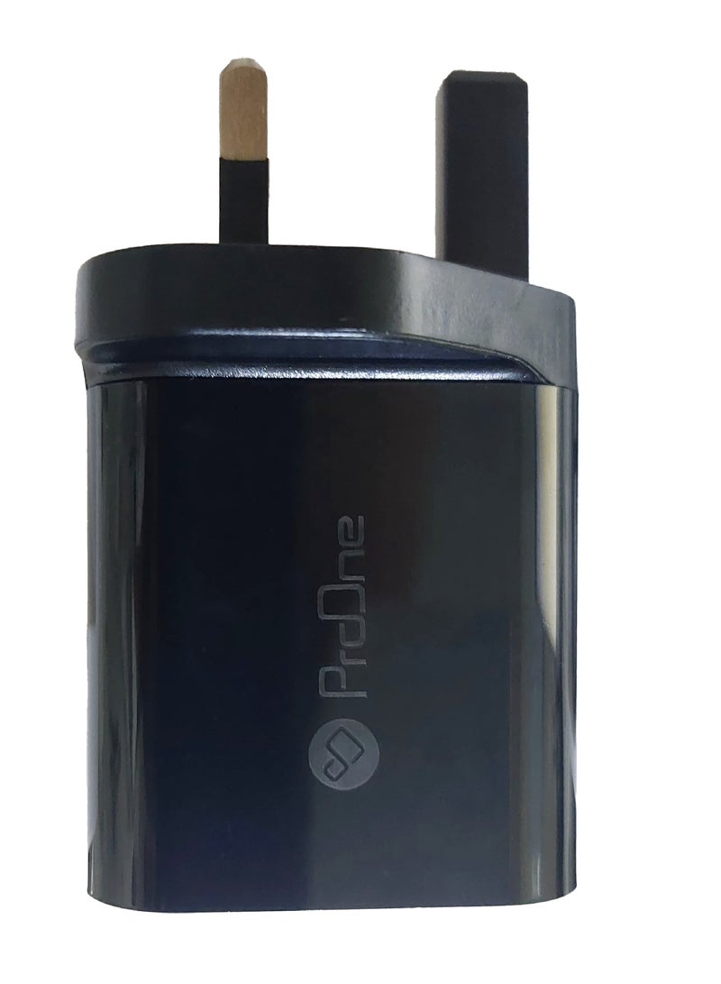 ProOne ProOne PWC502 25W PD Fast Charger (UK Plug) with 100cm Type-C to Type-C Cable  - Image 4