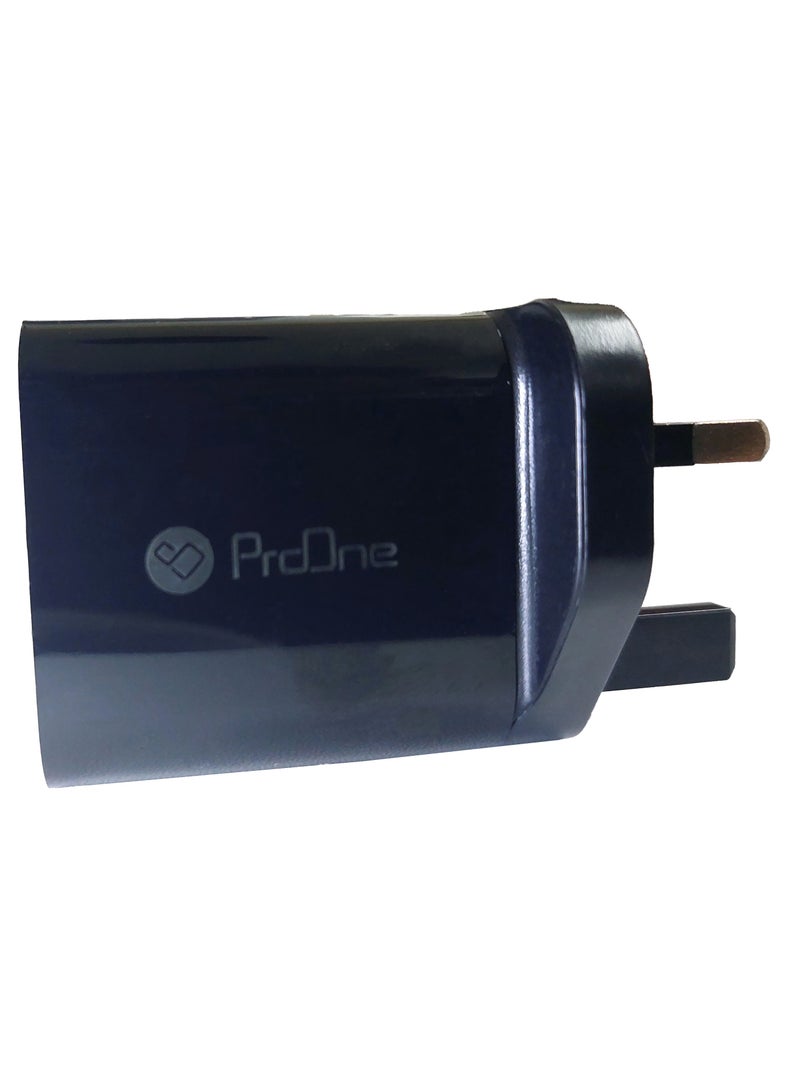 ProOne ProOne PWC502 25W PD Fast Charger (UK Plug) with 100cm Type-C to Type-C Cable  - Image 5