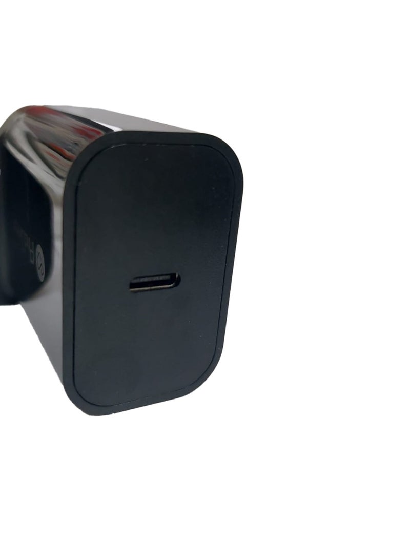 ProOne ProOne PWC502 25W PD Fast Charger (UK Plug) with 100cm Type-C to Type-C Cable  - Image 1