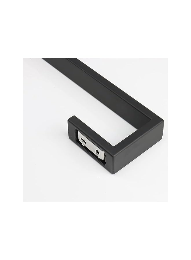 S-TOP Bath Towel Bar Stainless Steel, Towel Holder for Bathroom Wall Mounted Towel Rack Bathroom Hardware Accessories 60 cm Black - Image 3