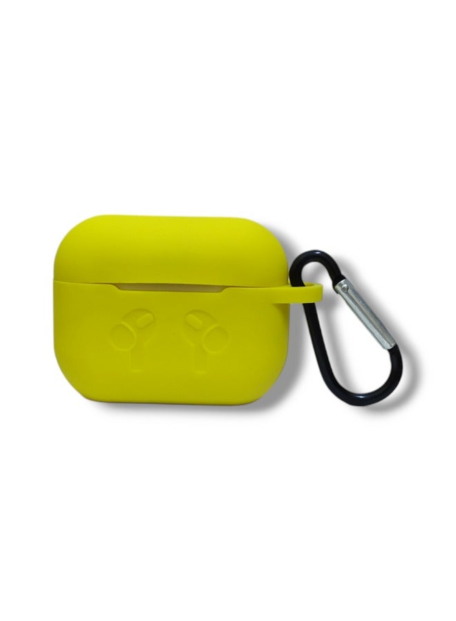 Yellow Silicone Protective Case for AirPods Pro  - Image 2