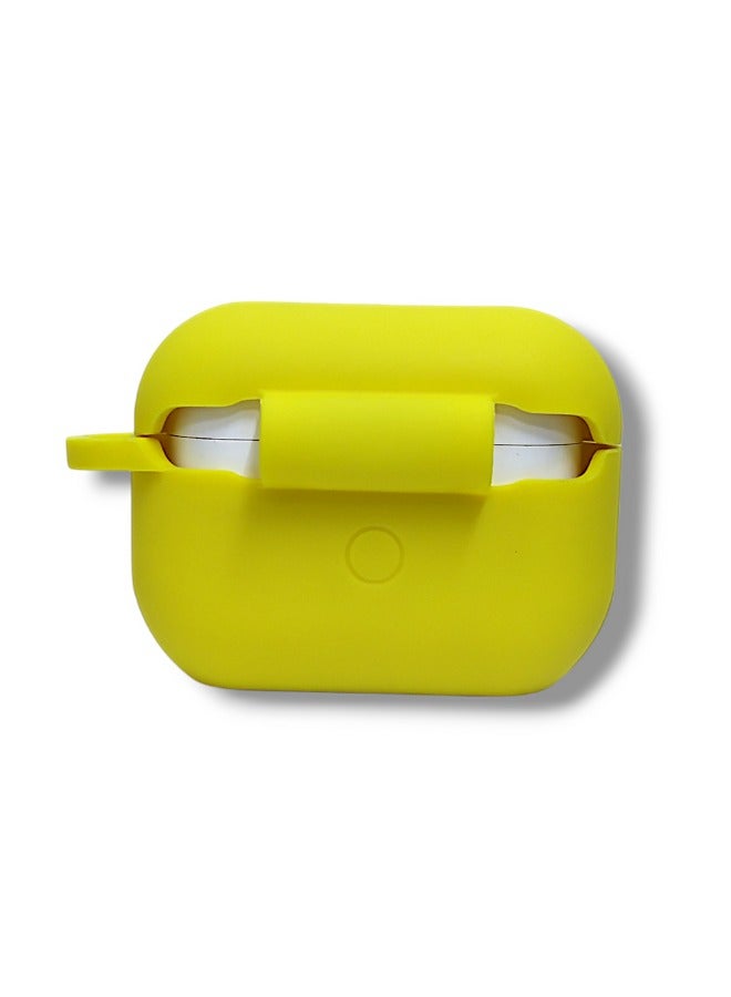 Yellow Silicone Protective Case for AirPods Pro  - Image 4