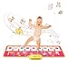 M SANMERSEN Floor Piano Mat for Toddlers M SANMERSEN Kids Sensory Educational Dancing Keyboard Musical Mat Animal Touch Play mat Toddler Toys for 1 2 3 Year Old Girl Gifts - Image 2