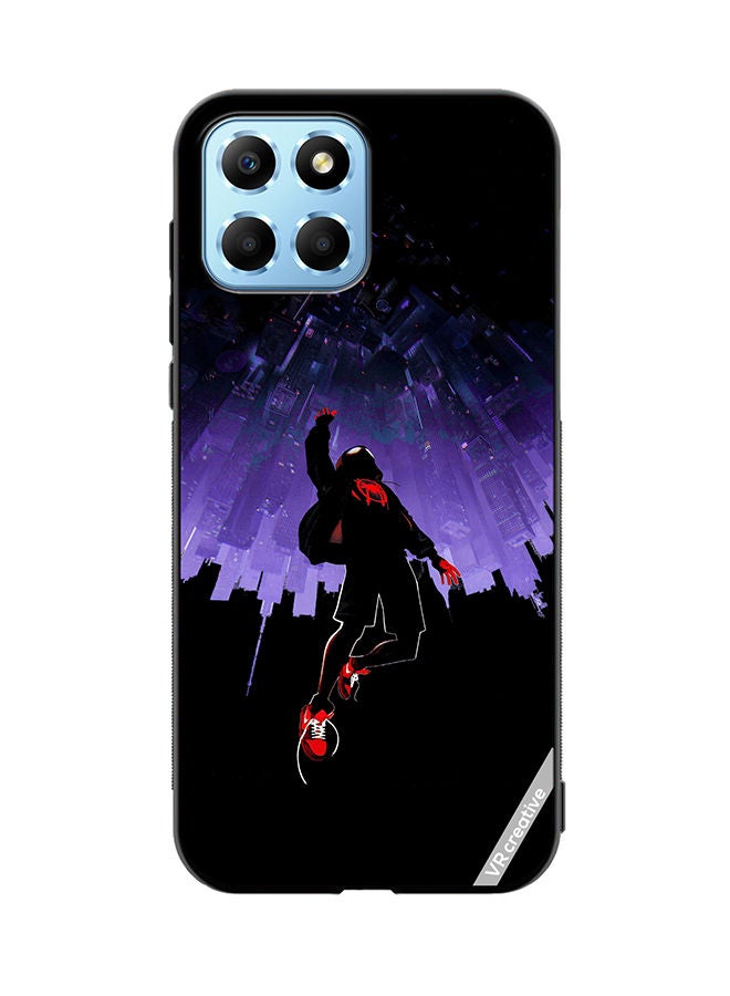 VR CREATIVE Protective Case Cover For Honor X8 5G Spiderman In Space Design Multicolour - Image 1