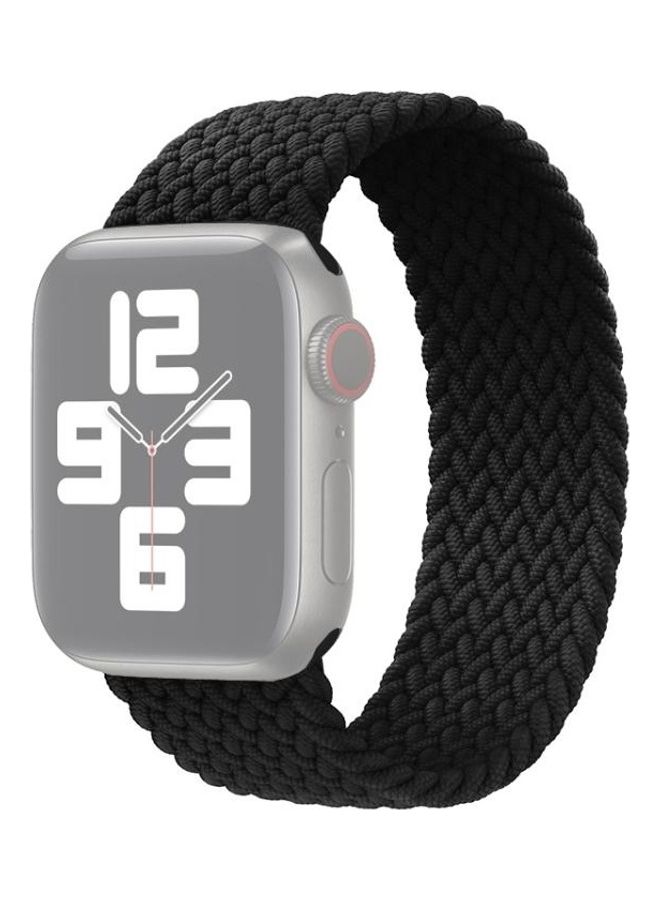 NIBEMINENT Replacement Watchband For Apple Watch Black - Image 1