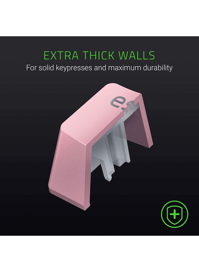 RAZER PBT Keycap Upgrade Set Backlight Compatible PBT Keycap Upgrade Set - Quartz Pink - Image 3