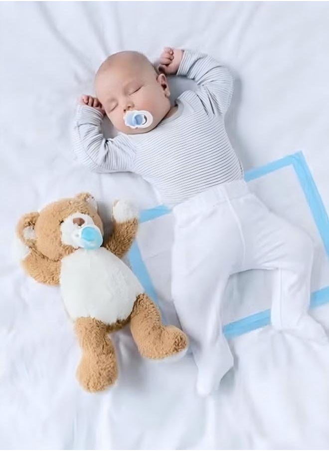 Baby Disposable Changing Pad, 50/100/150 Pack Soft Waterproof Mat, Portable Diaper Changing Table & Mat, Leak-Proof Breathable Underpads Mattress Play Pad Sheet Protector