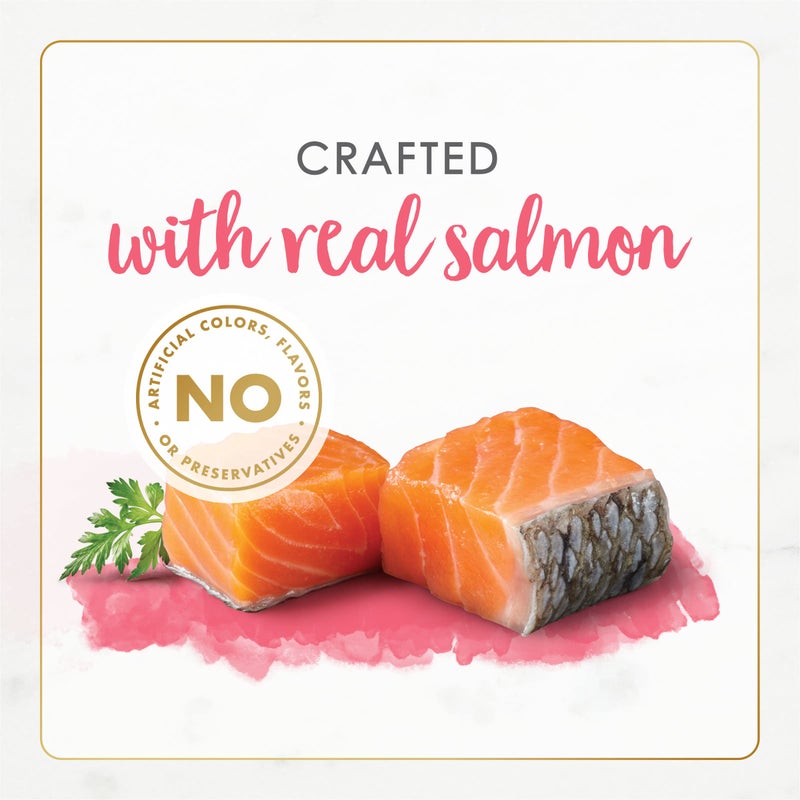 Fancy Feast Purina Fancy Feast Grain Free Pate Wet Kitten Food Gourmet Naturals Wild Alaskan Salmon Recipe - (Pack of 12) 3 oz. Cans - Image 3