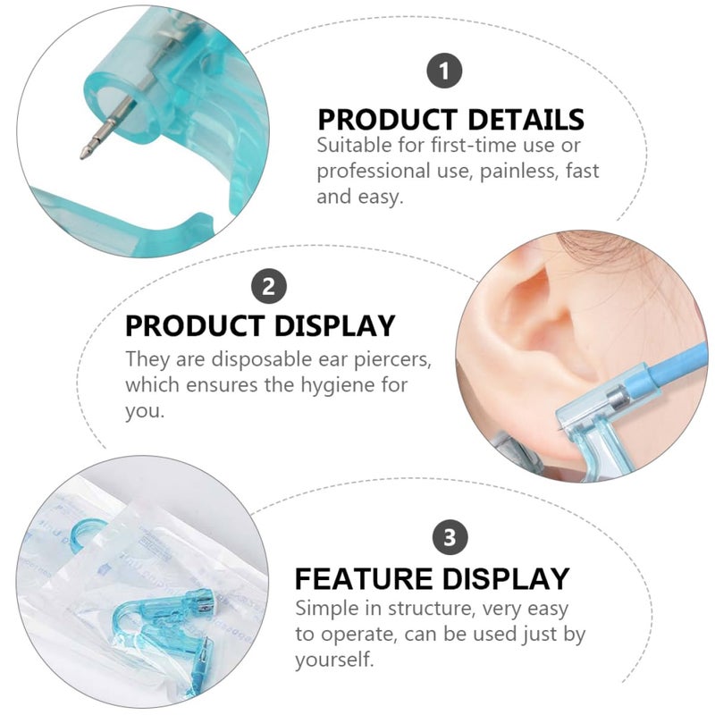 Various color options Disposable Ear Piercing Tool Safe Easy Ear Piercer for Home Travel Use Convenient Disposable Design Minimal Pain Operation Sky-blue Bulk storage easy optimized build KSA local stock Low maintenance Wear resistant Odor free color Changing environment compatible Safe material Custom sizing alternatives Flexible trendy construction Elegant multi-option build All user group compatible Easy hand assemble compatible On-demand local restock Big & small space compatible All territory compatible build Multi-use upgraded craftsmanship Wet anti slip Global light sturdy raw material Well-engineered versatile build Repeated detach compatible build Simple multi-feature universal build Salt resistant coating Local supply chain stock Balanced structure - Image 3