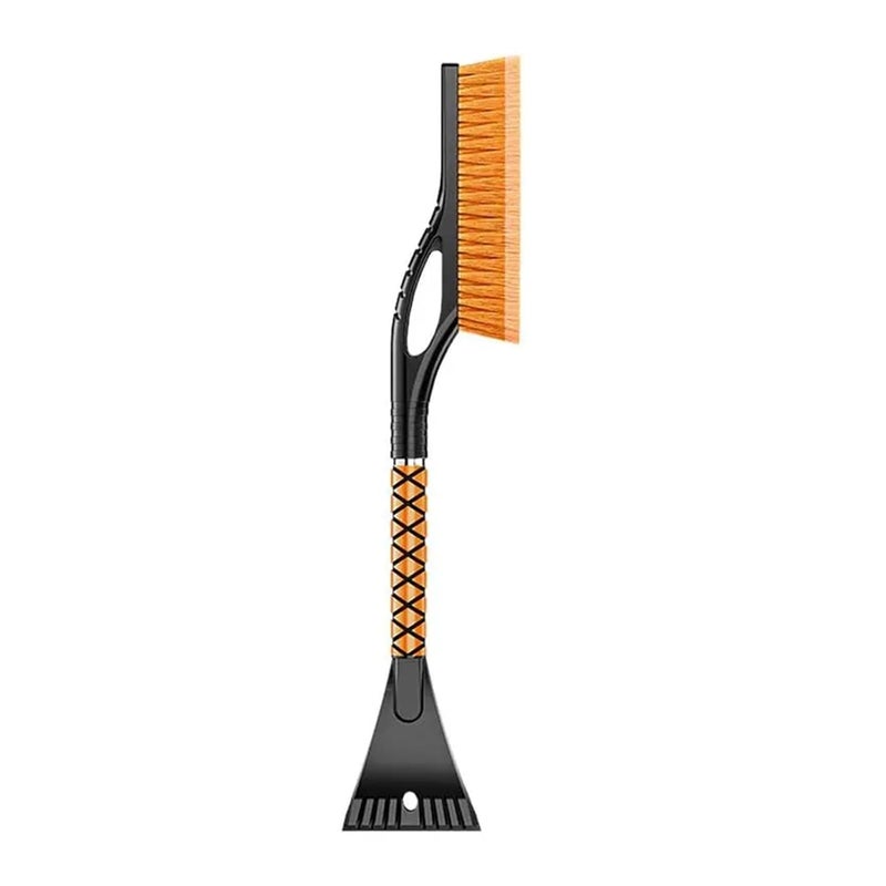 Compatible for Car Snow Brush and Ice Scraper Windshield Defroster Cleaning Shovel Window Deicer Ergonomic Grip Remover(A) - Image 1