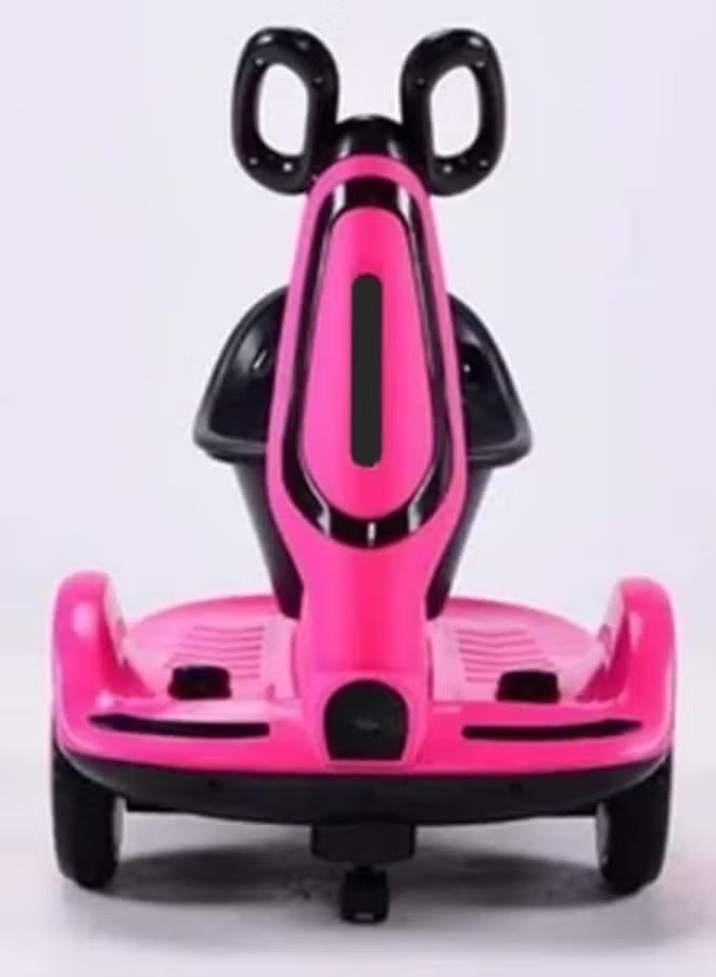 Multi-function electric Scooter pink for children, Three-wheel electric Scooter pink with double drive, music and light, CN plug, styleKids Electric Scooter / Electric Scooter pink for Kids Girls - Image 4