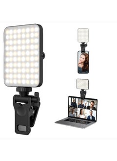 General Hot Mobile Phone Video Conference Light Live Fill Light Selfie Ring Light Rechargeable Three-color Light-Color:Entry-level Model  - Image 2