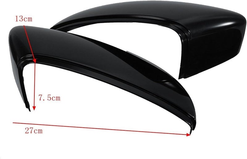 Vuzmode Rearview Mirror Cover Caps for VW Models - Image 2
