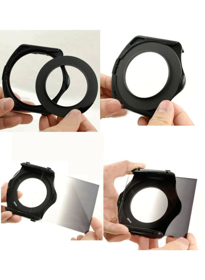Square Insert Mirror Set 24 Color Suit ND Full Color Mirror Set Square Gradient Mirror 42 Pieces Filter Suit-Color:9 Rings + 2 Brackets + 1 Frame  - Image 4