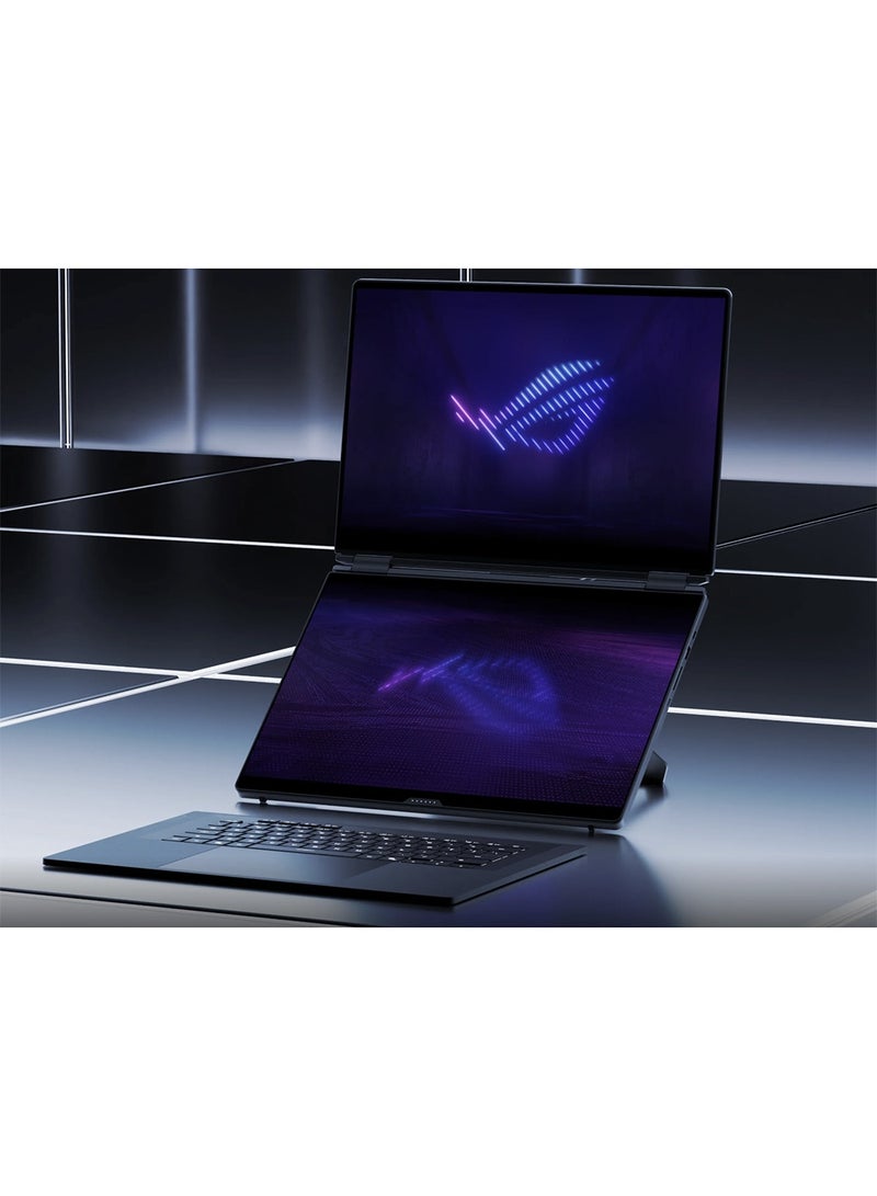 أسوس ROG Zephyrus Duo 16Laptop With 16-Inch Display, Intel Core Ultra 9 386H Processor/32GB RAM/1TB SSD/Windows 11 Home/NVIDIA GeForce RTX GeForce RTX 5090 with Touchscreen + Bag English/Arabic Stellar Grey - Image 4