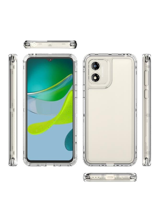 erorex Case For Motorola Moto E13 Clear TPU Hybrid PC Shockproof Phone Case - Image 2