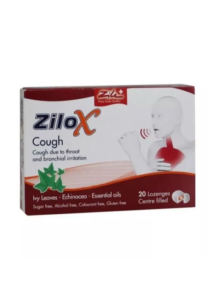 zilox cough 20 lozenges