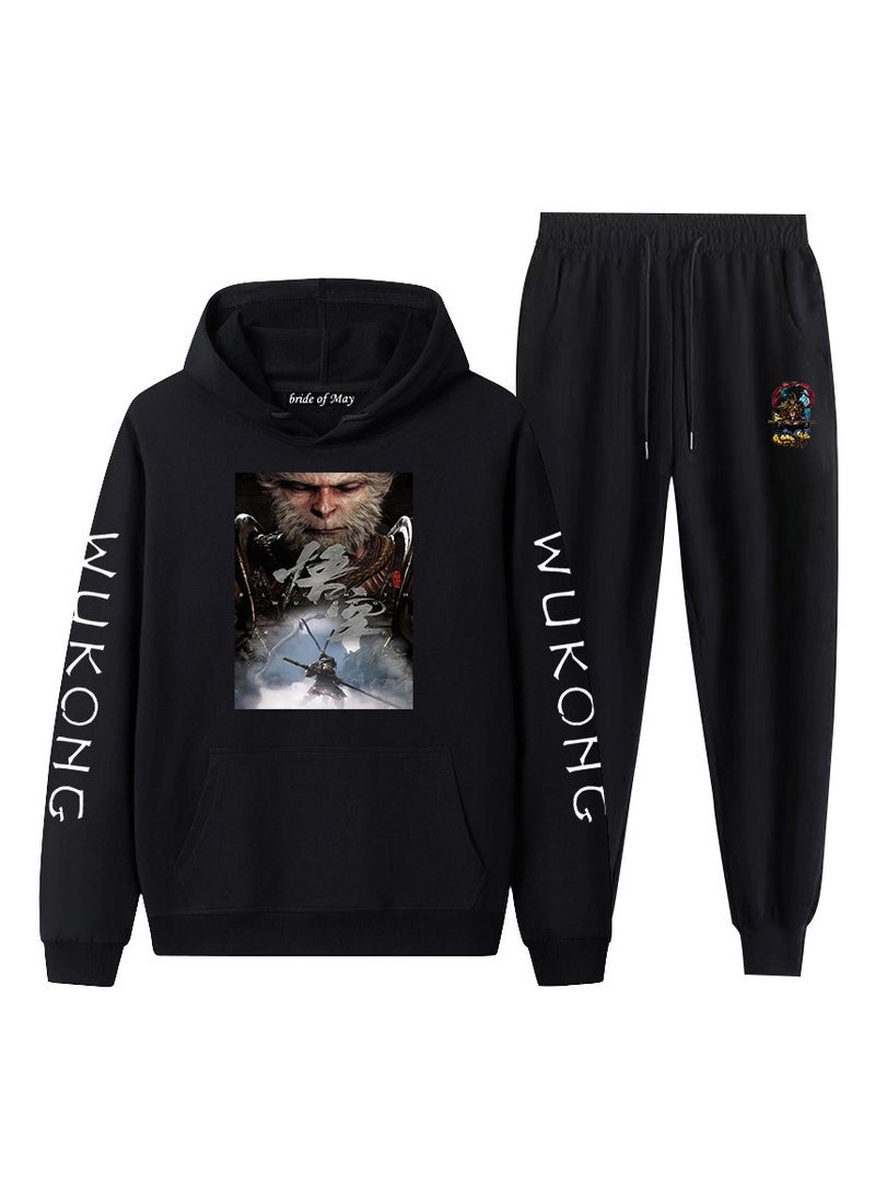 MQD Black Myth Wukong Hoodie Pants Set 