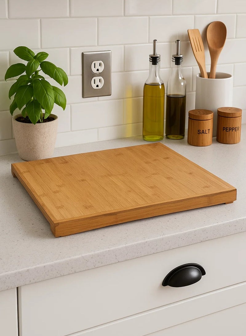 لوفت لوح تقطيع من الخيزران، الطول 59.3 × العرض 59 × الارتفاع 20.3 سم، خشب طبيعي - 189620 - Image 1