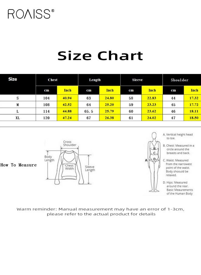 رويس بلوفر نسائي جديد لموسم جديد بمقاسات كبيرة ومحكم النقش يتميز بتفاصيل أزرار مزخرفة، وقماش ناعم بلون موحد، وملاءمة مريحة وأكمام طويلة لراحة الخريف والشتاء - Image 4