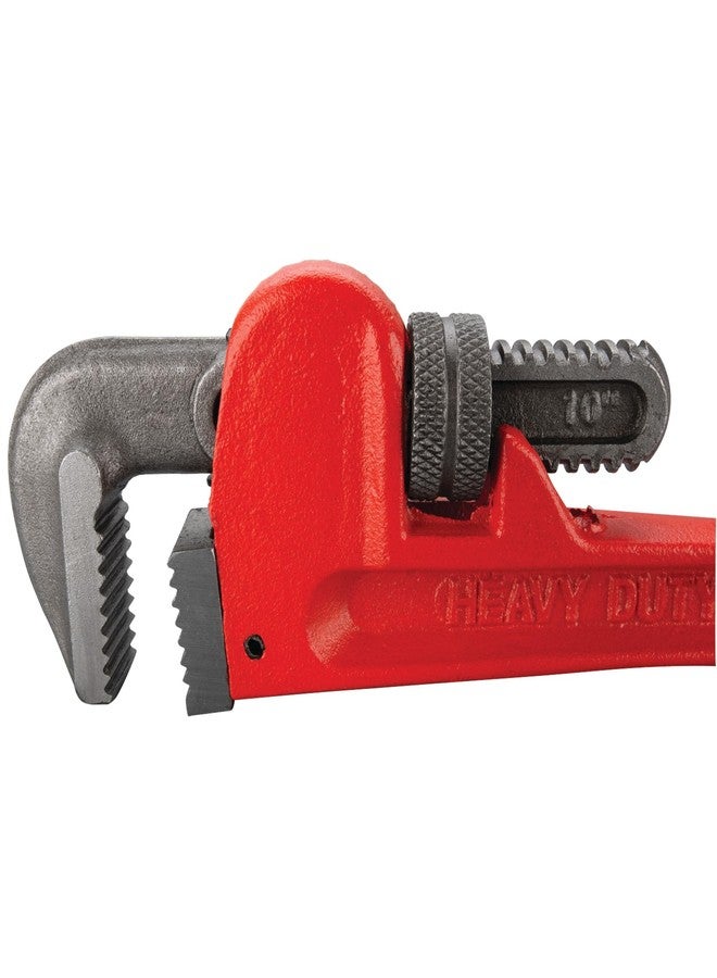 Performance Tool W1133-10B Heavy-Duty Adjustable Straight Pipe Wrench, 10-inch - Image 3