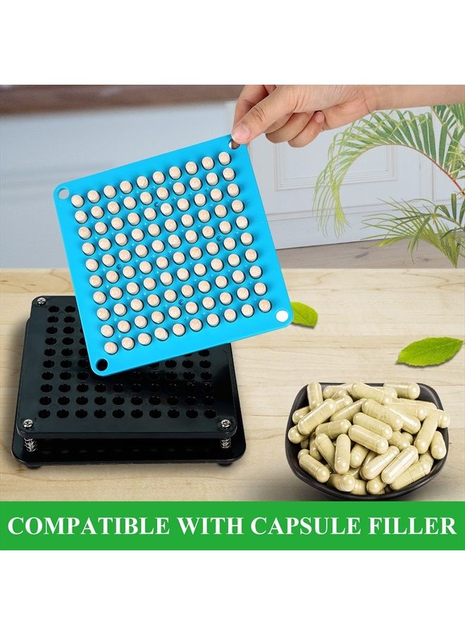 wananfu Size 00 Empty Capsules Vegetarian (100 Count) Bundle with Micro Lab Spoon, Clear Fillable Veggie Pill Capsules 00 for Making Your Own Supplements - Image 5