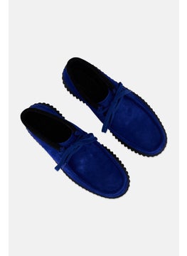 clarks Men Standard Torhill Hi Lace Up Casual Shoe, Blue  - Image 4