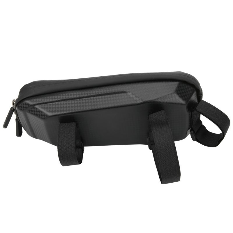 wheel up Front Top Tube Bag Waterproof EVA Anti-Compression Bike Bag - Double Zipper Reflective Cycling Bag for Bicycle Commuting - Image 4