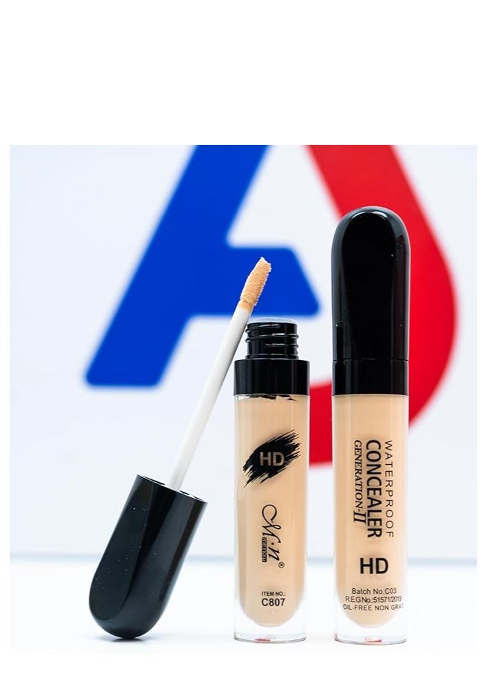 Me Now MeNow waterproof HD Concealer -7.5ml -NO: 1B  - Image 3