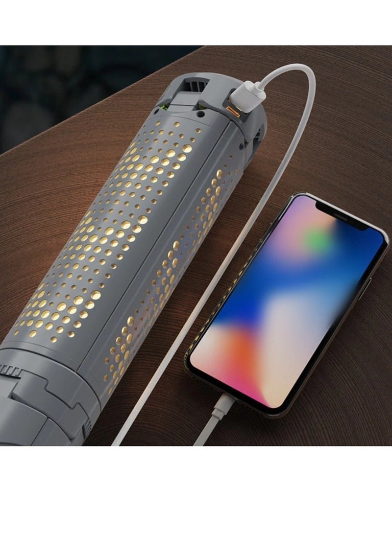 QLIGHT Rechargeable Camping Lights 1000 Lumens, Portable LED Camping Light with Stand, Foldable Outdoor Lantern Light For Camping,Hiking, Fishing,Emergency, & Multi-Purpose Use - Image 5