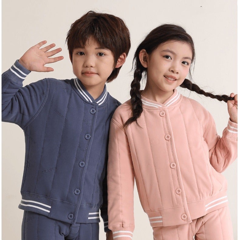 School Uniform Winter Pupils' Cotton-Padded Coat Inner Liner Thickened Cotton-Padded Children'S Cotton-Padded Coat For Boys And Girls Baseball Coat - Image 2