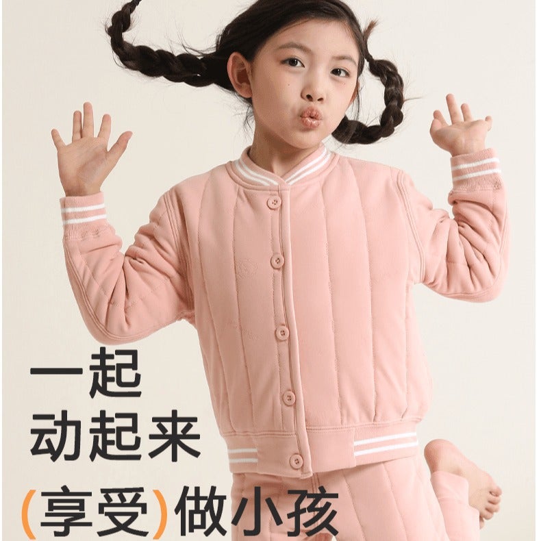School Uniform Winter Pupils' Cotton-Padded Coat Inner Liner Thickened Cotton-Padded Children'S Cotton-Padded Coat For Boys And Girls Baseball Coat - Image 5