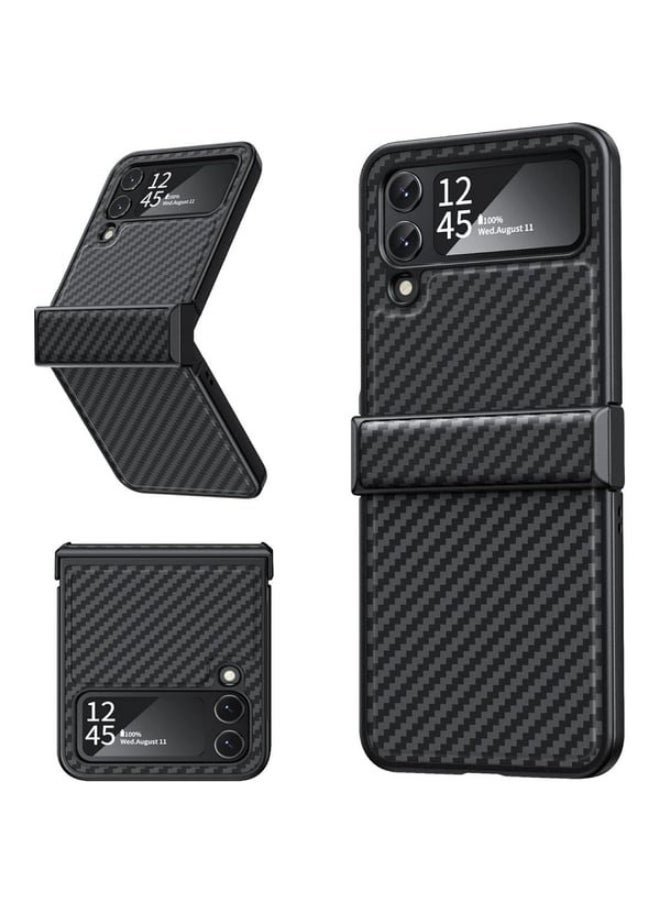 Protect Protect Carbon Case for Samsung Galaxy Z Flip 6 | Black, Premium Protection, Anti-Scratch, Shockproof, Sleek Design – Model: SFLP6CBN  - Image 1