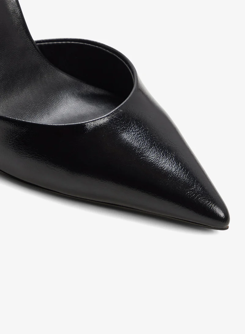 Call it Spring BLACK Demuree Slingback Heeled Sandals for Women | Best Price UAE
