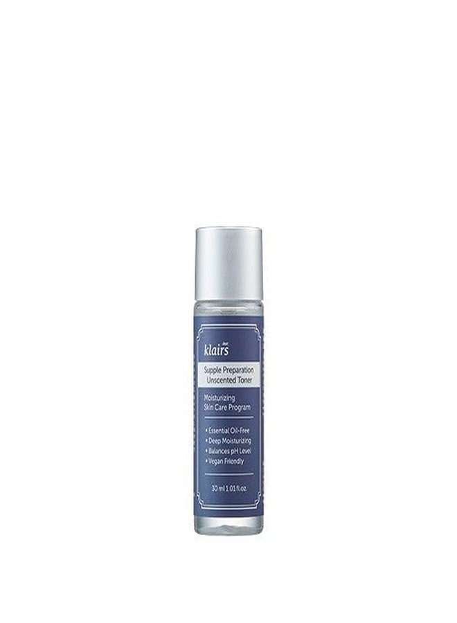 DearKlairs Unscented Toner | Non-Irritation for Sensitive Skin, Instant Soothing, Skin Flooding & Layering, Hyaluronic Acid, Korean Skin Care, Vegan, Essential Oil Free, 1.01 fl oz - Image 4