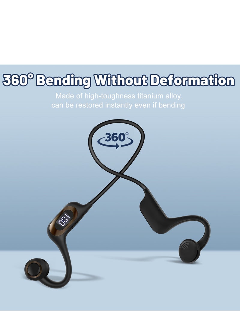GULFLINK - Bone Conduction Bluetooth Sports Headset for Outdoor 300mah Pink - Image 1