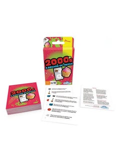 Outset Media 2000 A Decade Of Trivia Travel Pack Card Game For Ages 12 And Up  - Image 1