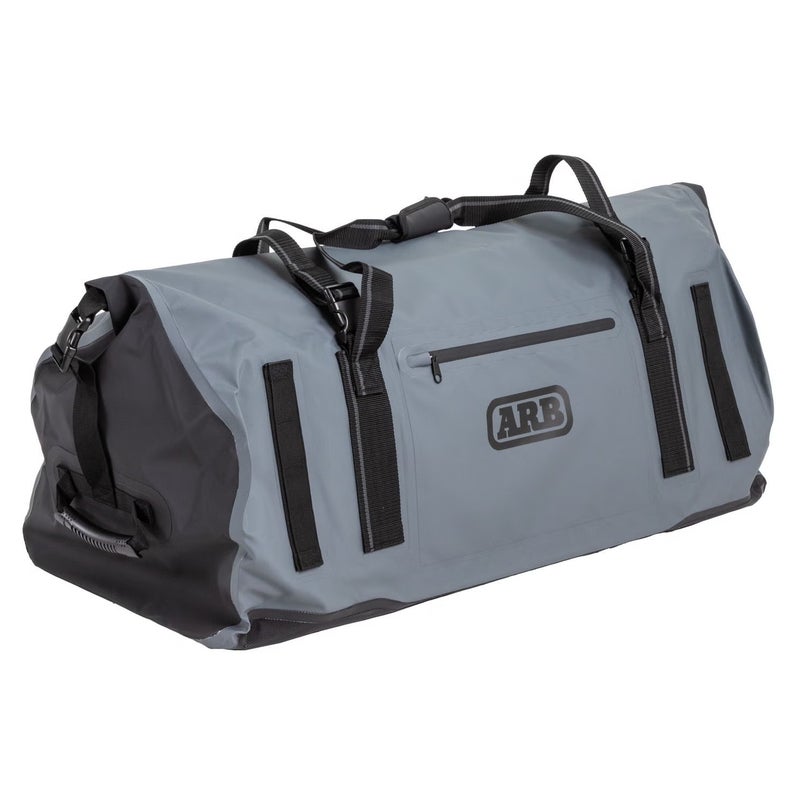 ARB Cargo Gear Stormproof Bag Large Grey 110L – 10100510, Waterproof Dustproof Outdoor Camping & Vehicle Roof Rack Storage Duffel Bag with Heat-Sealed Seams, PVC Anti-Slip Base - Image 2