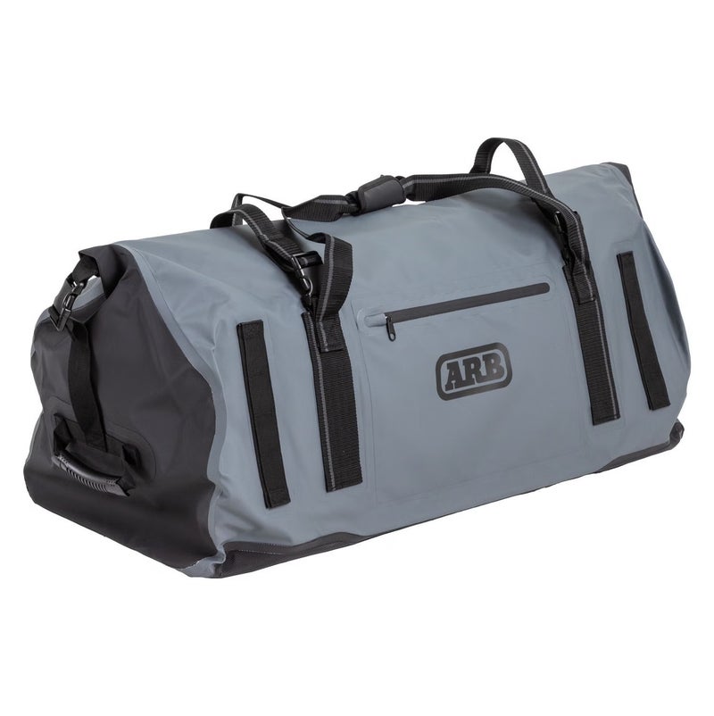 ARB Cargo Gear Stormproof Bag Large Grey 110L – 10100510, Waterproof Dustproof Outdoor Camping & Vehicle Roof Rack Storage Duffel Bag with Heat-Sealed Seams, PVC Anti-Slip Base - Image 4