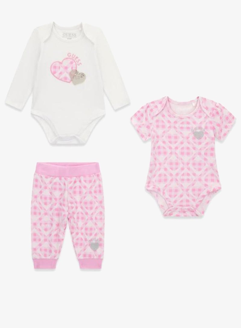 GUESS Infant 2 Pack Of Bodysuit And Pants Set - Image 1