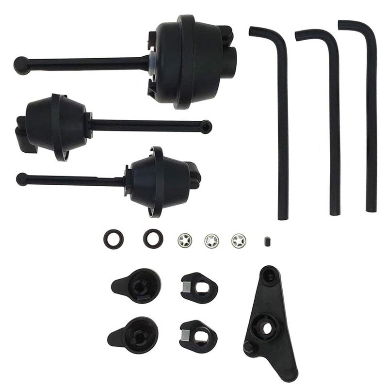 PartsFlow Intake Manifold Air Flap Runner Repair Kit For 2011 MercedesBenz C300C350E350ML350R350SLK350C300C230C280CLK350 2721402401