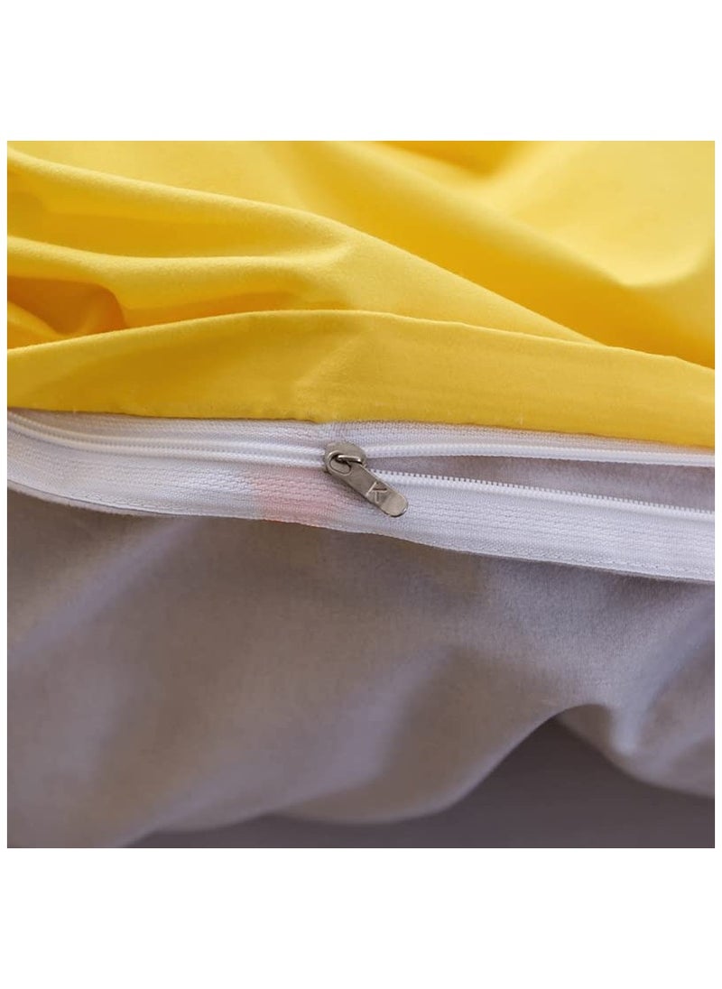 MOON HOME - King/Queen/Single size Soft and Breathable Microfiber Hypoallergenic Beautiful Design Duvet Cover Set ,set includes 1 Comforter Cover, 1 Fitted Bedsheet, 4 Pillowcases - Image 1