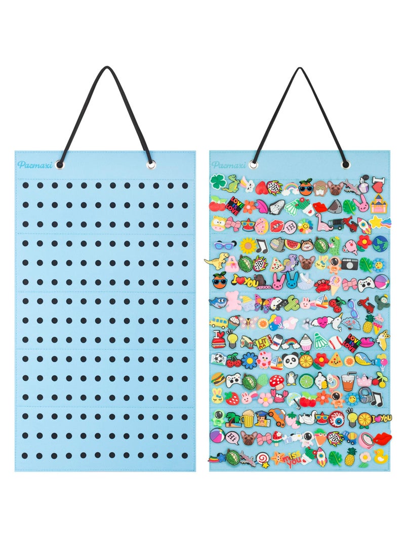 Portable Shoe Charms Display Stand and Organizer for Easy Wall Mounting and Storage - Image 1