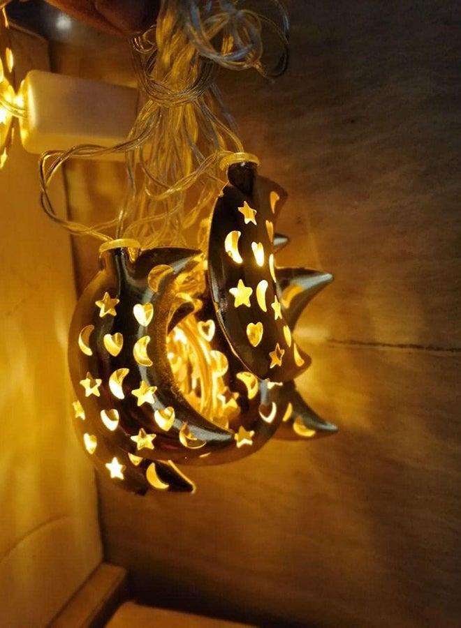 Ramadan Decorations - Copper Lighting Branch 10 Pieces 3 Meters   2725614216408