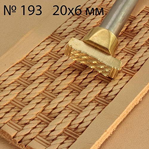 DandS ltd Rope Leather Stamp Tool, Professional Steel Craft Tool for Leatherworking, Embossing, Carving & Stamping Leather Projects, Belts Wallets & DIY Projects Compatible with Mallet #399 - Image 5