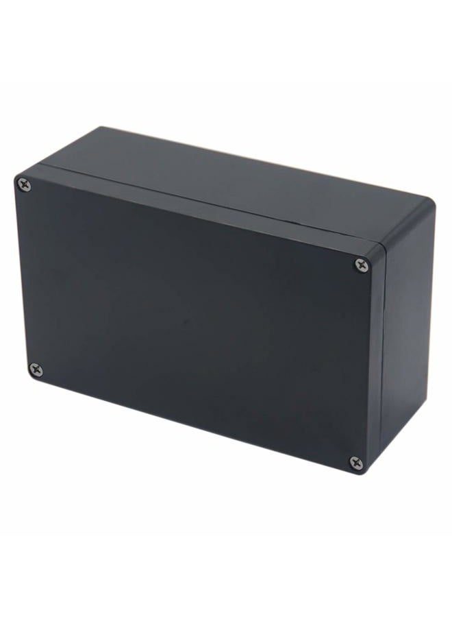 Otdorpatio Project Box ABS Plastic Black Electrical Boxes IP65 Waterproof DIY Electronic Junction Box Power Enclosure 7.87 x4.72 x2.95 inch (200x120x75 mm) - Image 1