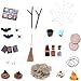BinaryABC Halloween Dollhouse Miniature Garden AccessoriesHalloween Mini Fairy Garden AccessorieHalloween Village Accessories Mini Halloween Decorations26Pcs - Image 3