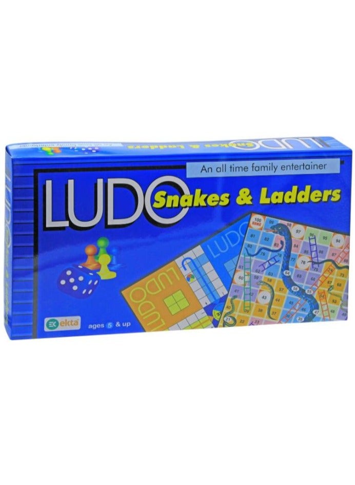 لودو لعبة 2 في 1 لودو  لوحية ملونة قابلة للطي مصنوعة من البلاستيك  2 في 1 العاب بنات العاب اولاد للجنسين - Image 5